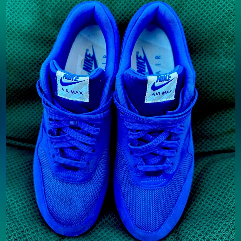 Nike Air Max 1 PRM ‘ Tonal royal blue’.   Sz 9 mens - Picture 4 of 13